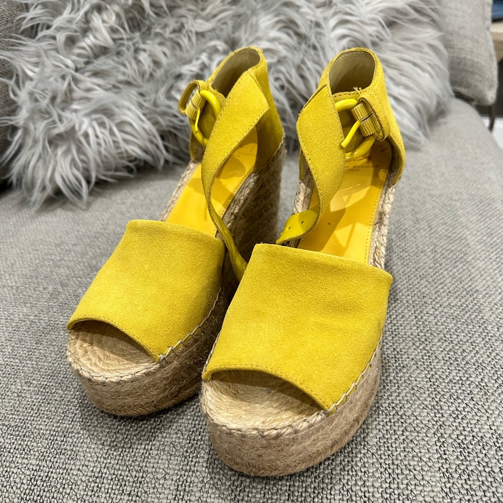 Marc Fisher LTD Espadrille Platform Wedge Woman size 8